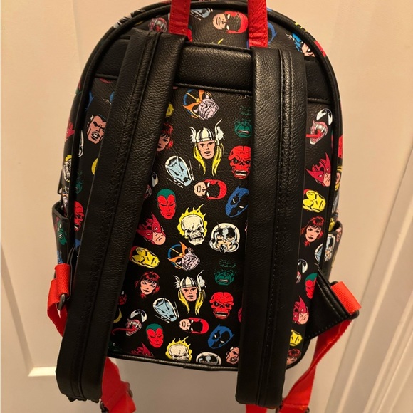 Funko Classic Marvel 80th Anniversary faux Leather Avengers Backpack - Picture 4 of 8